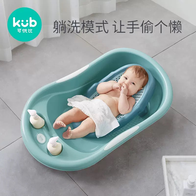 حوض استحمام الطفل سجاده مانعه للانزلاق لحديثي الولاده