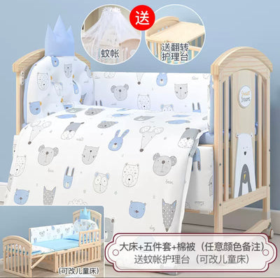 سرير مصنوع من الخشب الصلب سرير متعدد الوظائف للاولاد والبنات