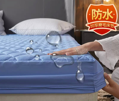غطاء سرير مضاد للبكتيريا والعث غطاء سرير مقاوم للماء وعازل لبول الاطفال
