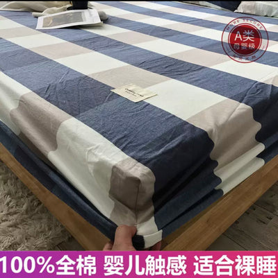 غطاء سرير قطن غطاء مرتبه مكون من قطعه واحده