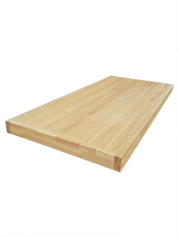 لوح تقطيع ذو سطح متداول للمطبخ التجاري لوح خشب متين من خشب البلوط الصلب