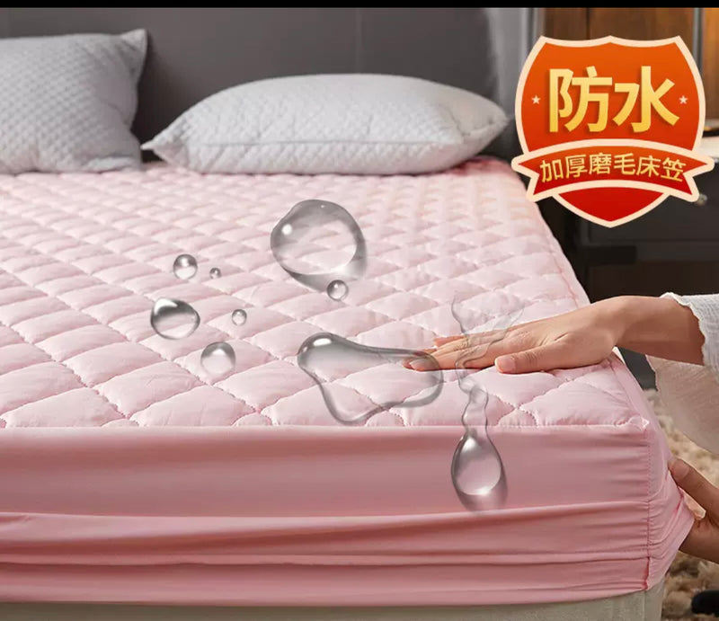 غطاء سرير مضاد للبكتيريا والعث غطاء سرير مقاوم للماء وعازل لبول الاطفال